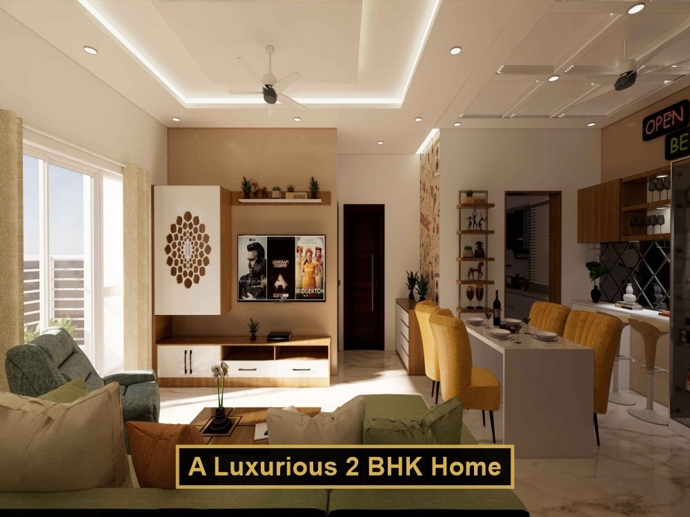 A Luxurious 2 BHK Home