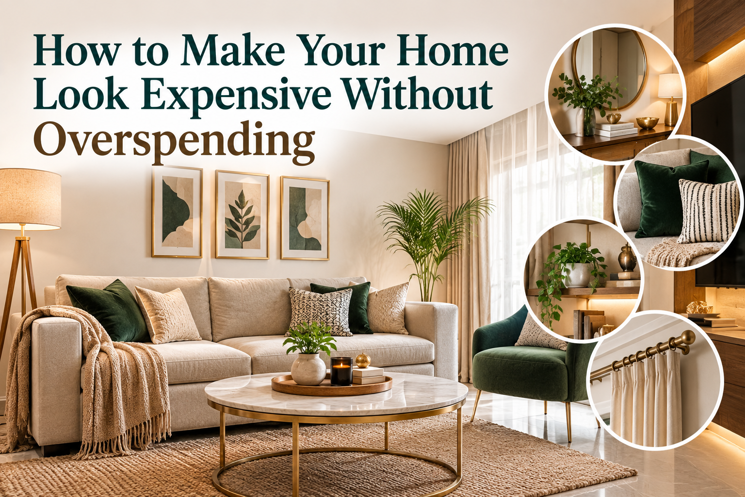 How to Make Your Home Look Expensive Without Overspending